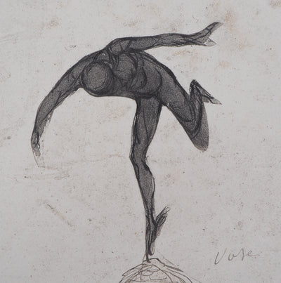 Auguste RODIN : Mercure - Héliogravure (détail)