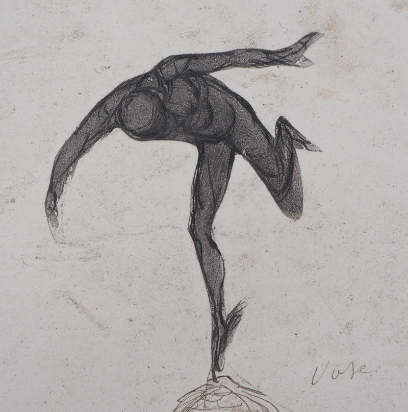 Auguste RODIN : Mercure - Héliogravure (détail)