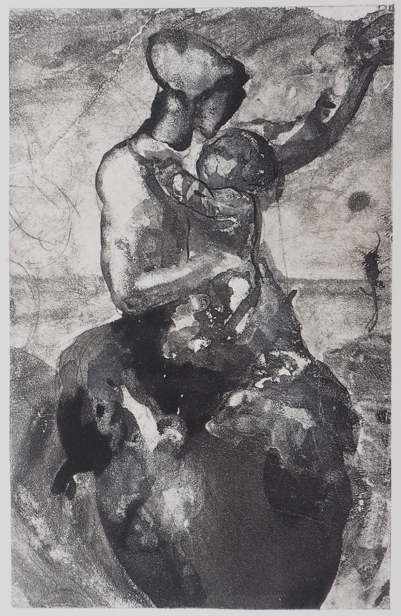 Auguste RODIN : Mère et enfant, 1897 - Héliogravure