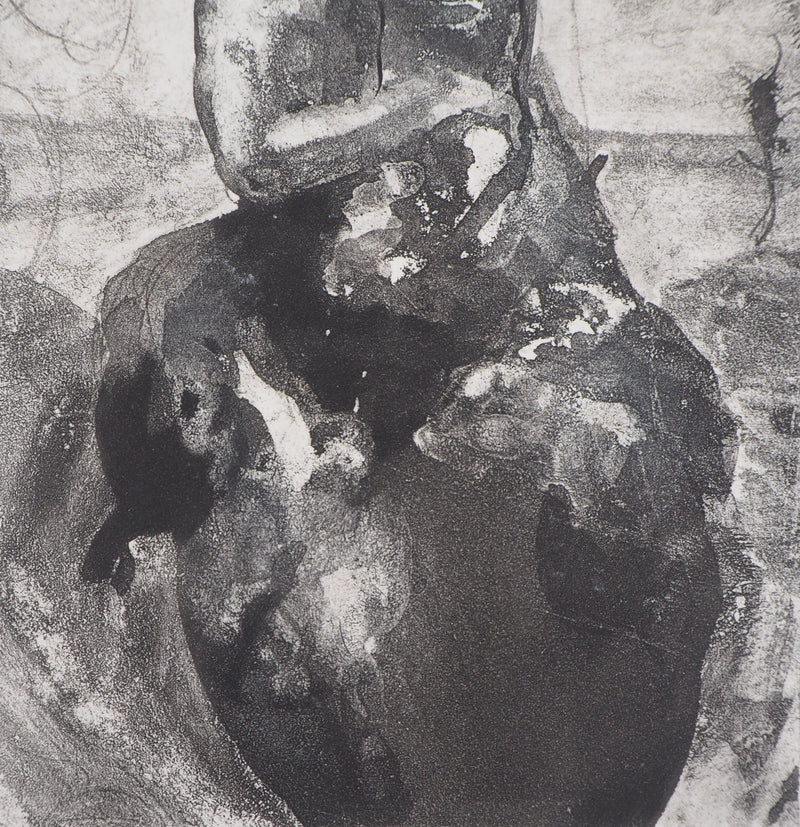 Auguste RODIN : Mère et enfant, 1897 - Héliogravure (détail)
