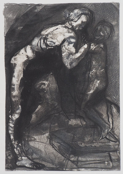 Auguste RODIN : Michel-Ange - Héliogravure