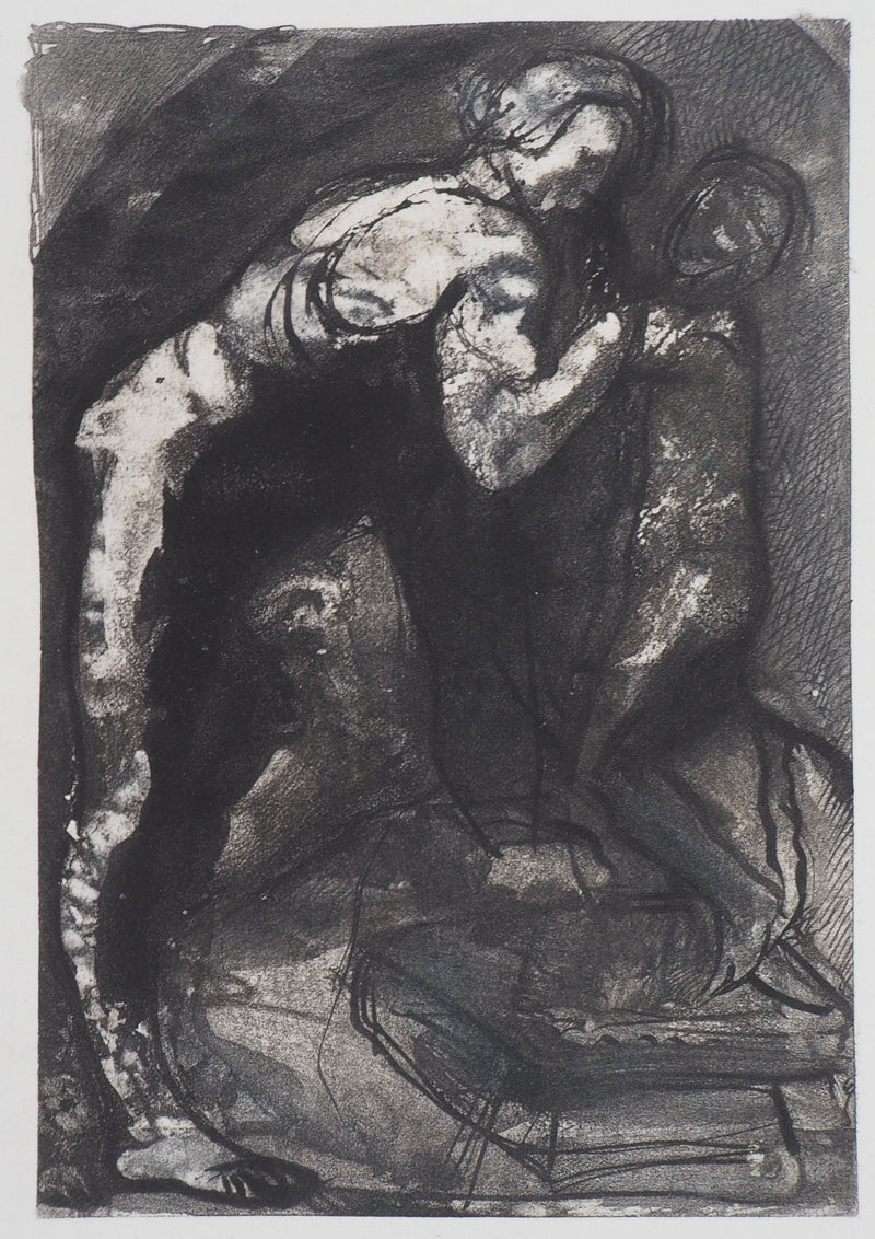Auguste RODIN : Michel-Ange - Héliogravure