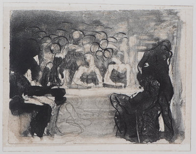 Auguste RODIN : Minos - Héliogravure
