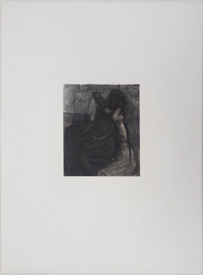 Auguste RODIN : Myrrha - Héliogravure (détail)