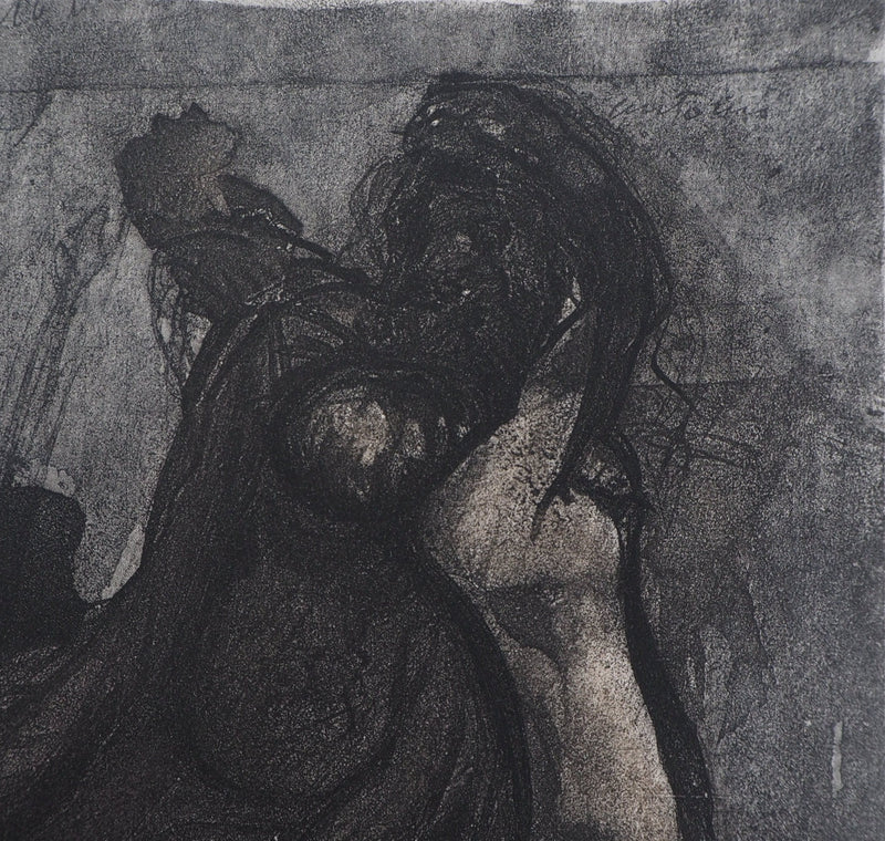 Auguste RODIN : Myrrha - Héliogravure (détail)