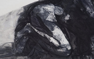 Auguste RODIN : La nativité - Héliogravure (détail)