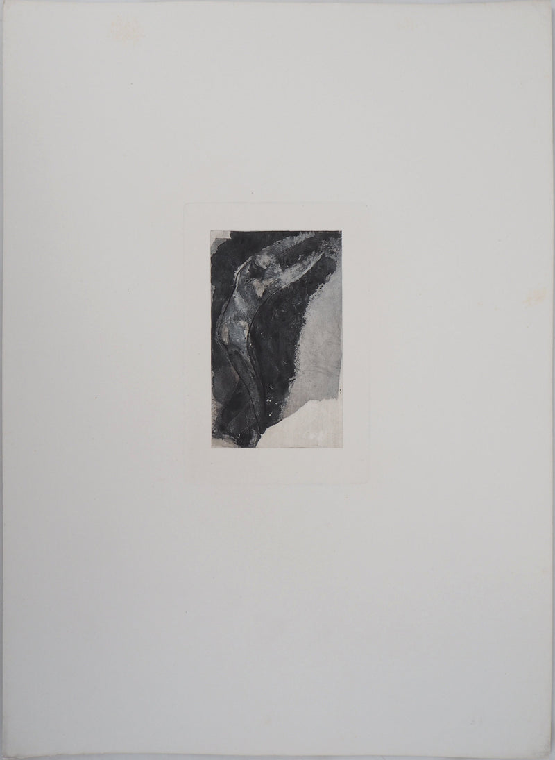 Auguste RODIN : Ombre - Héliogravure (détail)