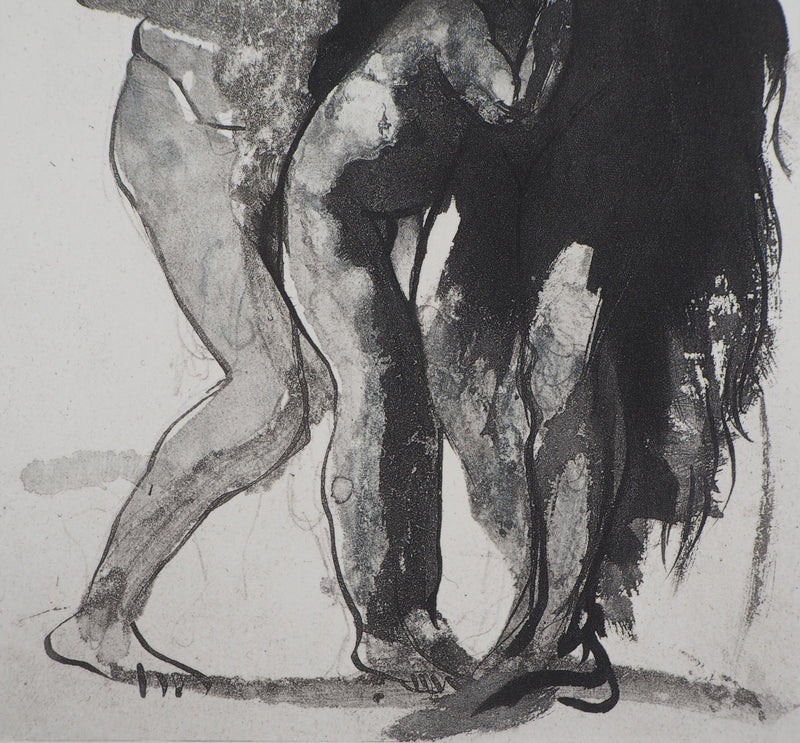 Auguste RODIN : Pastorale - Héliogravure (détail)