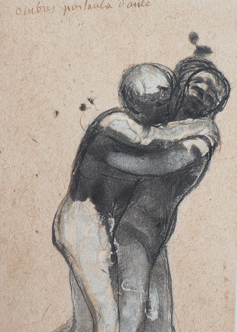 Auguste RODIN : Paul et Françoise de Rimini,  - Héliogravure (détail)