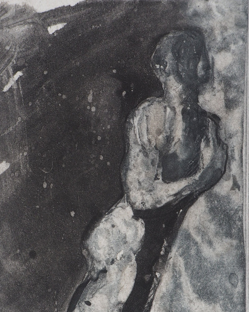 Auguste RODIN : Purgatoire - Héliogravure (détail)