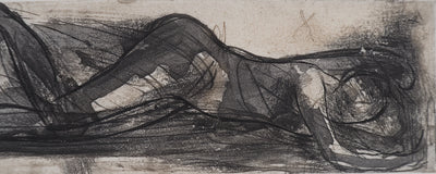 Auguste RODIN : Le repos des amoureux - Héliogravure (détail)