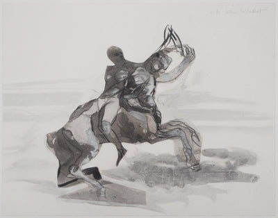Auguste RODIN : Retour du sabbat - Héliogravure