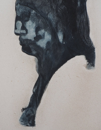 Auguste RODIN : Rome - Héliogravure (détail)
