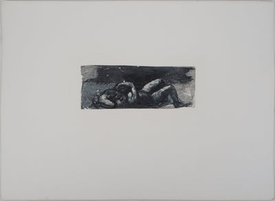 Auguste RODIN : Le sabbat - Héliogravure (détail)