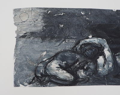 Auguste RODIN : Le sabbat - Héliogravure (détail)