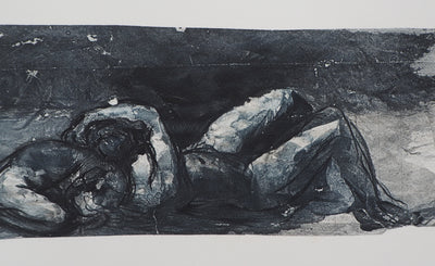 Auguste RODIN : Le sabbat - Héliogravure (détail)