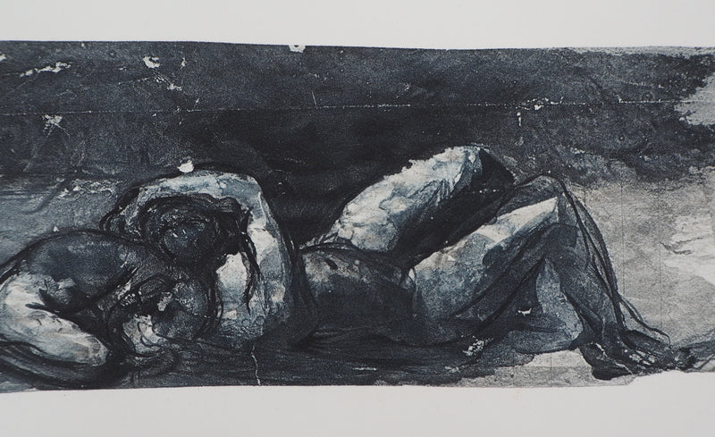 Auguste RODIN : Le sabbat - Héliogravure (détail)