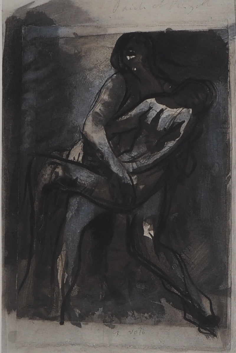 Auguste RODIN : Le tango amoureux - Héliogravure