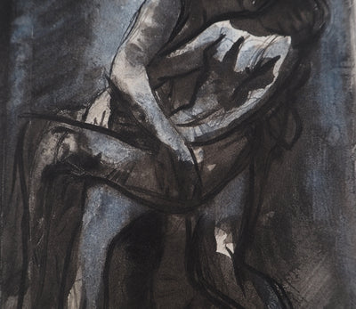 Auguste RODIN : Le tango amoureux - Héliogravure (détail)