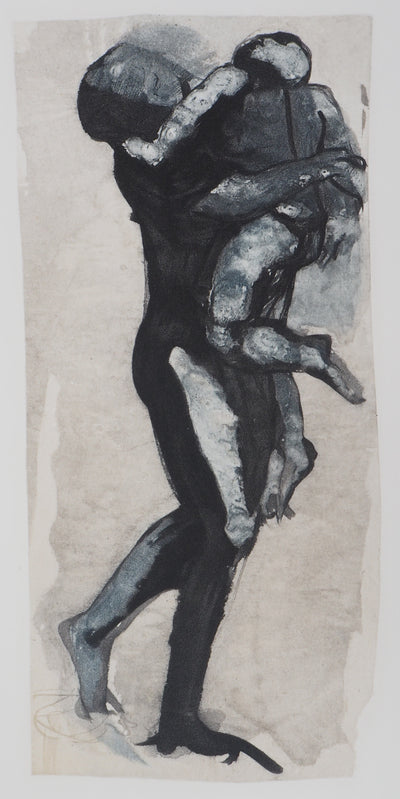 Auguste RODIN : Tendresse maternelle, 1897 - Héliogravure