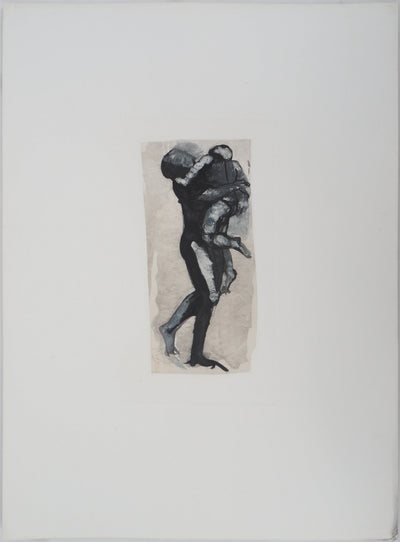 Auguste RODIN : Tendresse maternelle, 1897 - Héliogravure (détail)