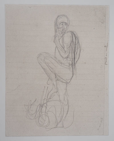 Auguste RODIN : Ugolin - Héliogravure