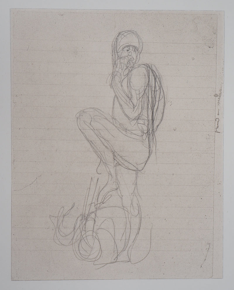 Auguste RODIN : Ugolin - Héliogravure