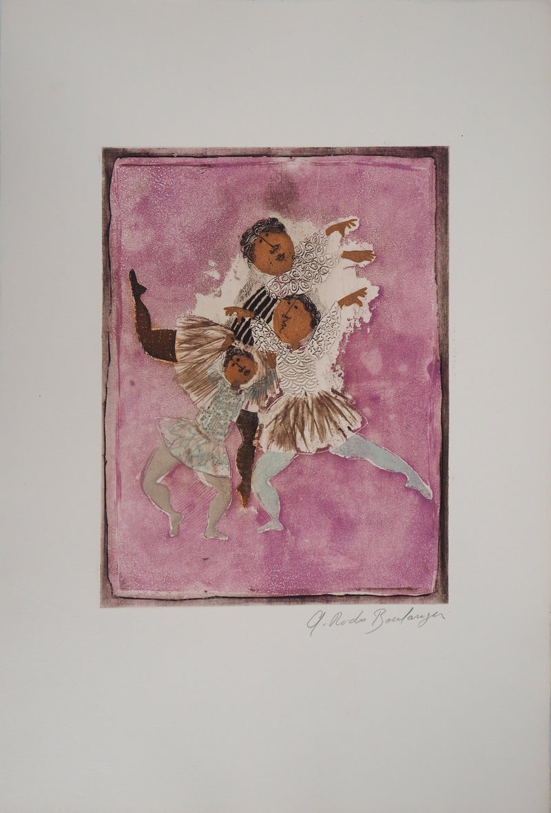 Graciela RODO BOULANGER : Les danseuses - Gravure