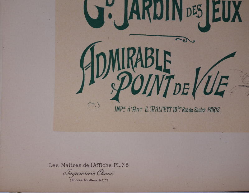  ROEDEL : Moulin de la Galette - Affiche (détail)