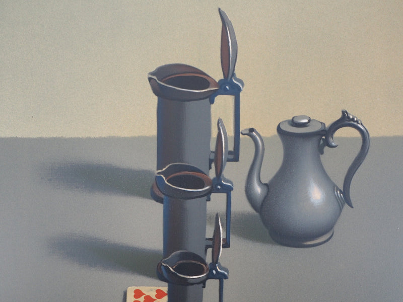 Georges ROHNER : Le citron, 1973 - Lithographie (détail)