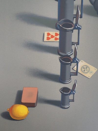 Georges ROHNER : Le citron, 1973 - Lithographie (détail)