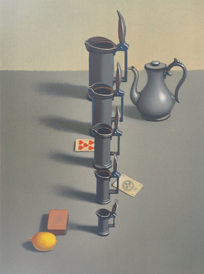 Georges ROHNER : Le citron, 1973 - Lithographie (détail)