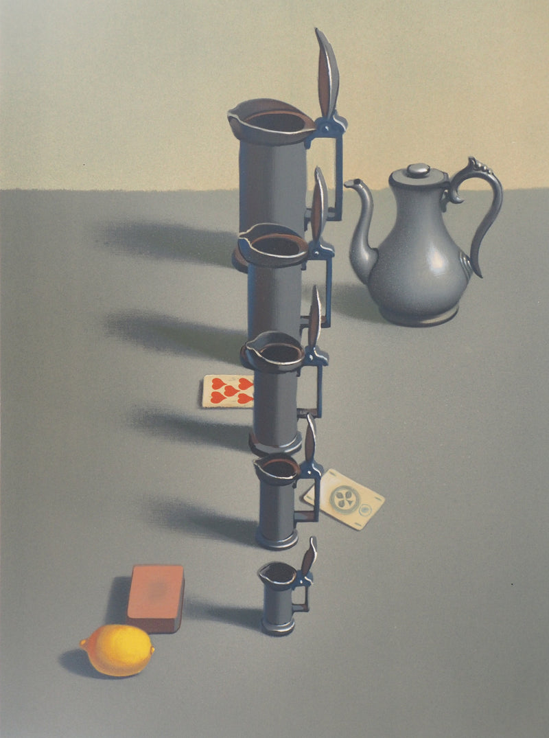 Georges ROHNER : Le citron, 1973 - Lithographie (détail)
