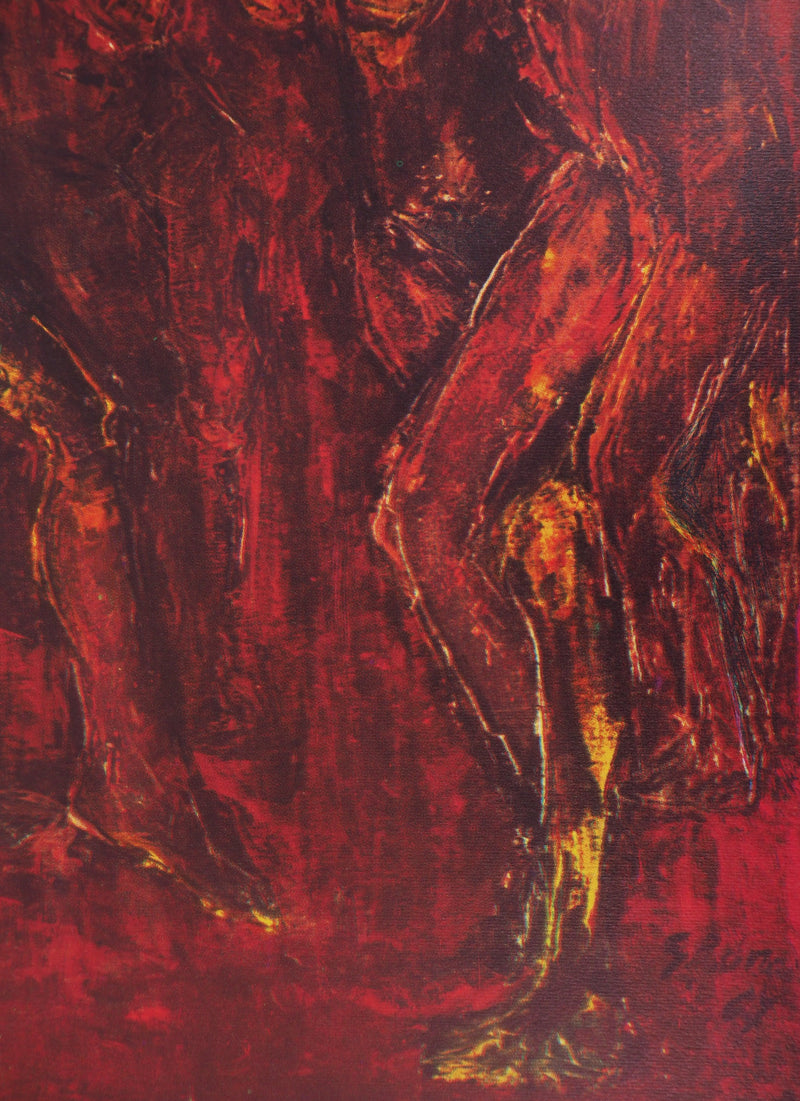 Giulia ROMANO : Les danses rouges - Affiche (détail)