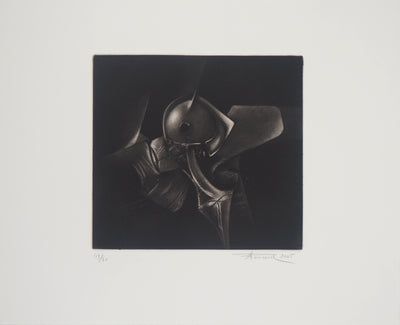 Michel RONCEREL : Fantasy en noir et blanc, 2005 - Gravure