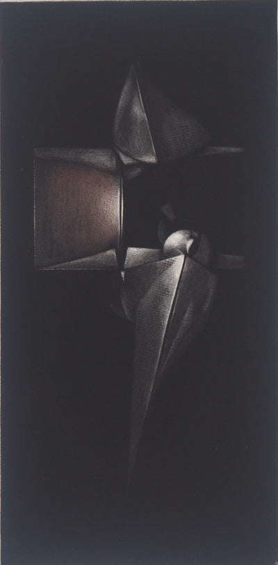 Michel RONCEREL : Pique de colère - Gravure (détail)