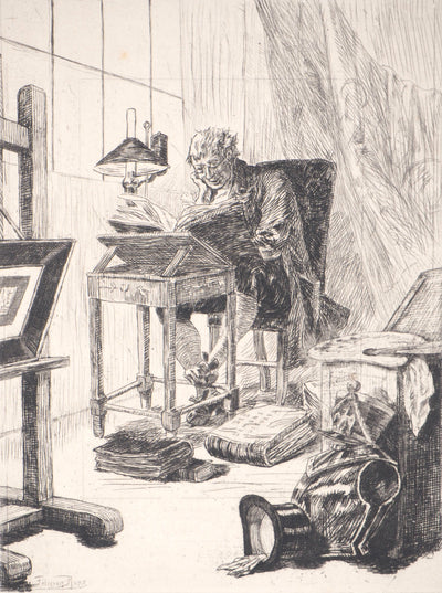 Félicien ROPS : Art moderne, l'artiste - Gravure