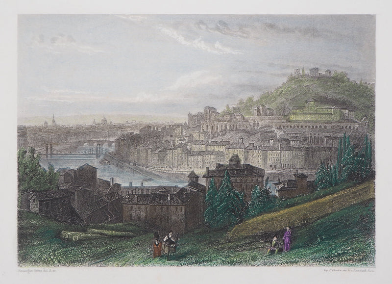  ROUARGUE FRERES : Lyon - Gravure