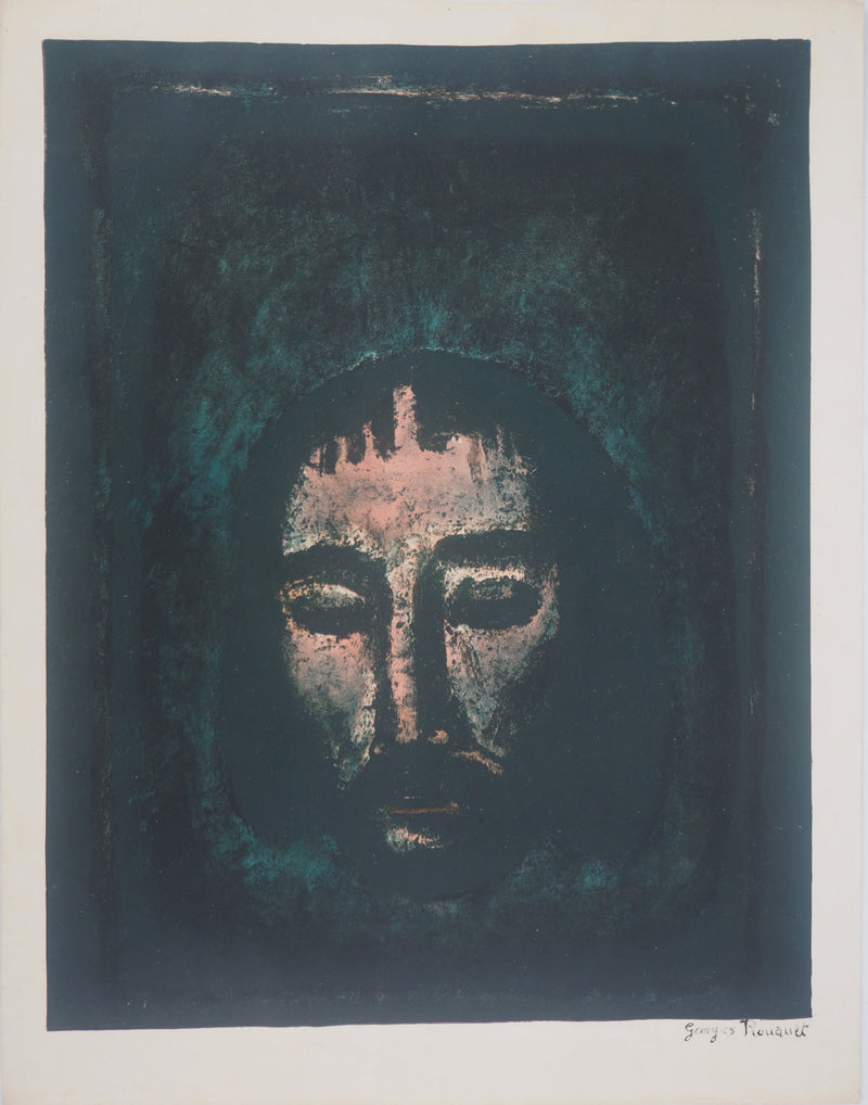 Georges ROUAULT : Visage - Lithographie
