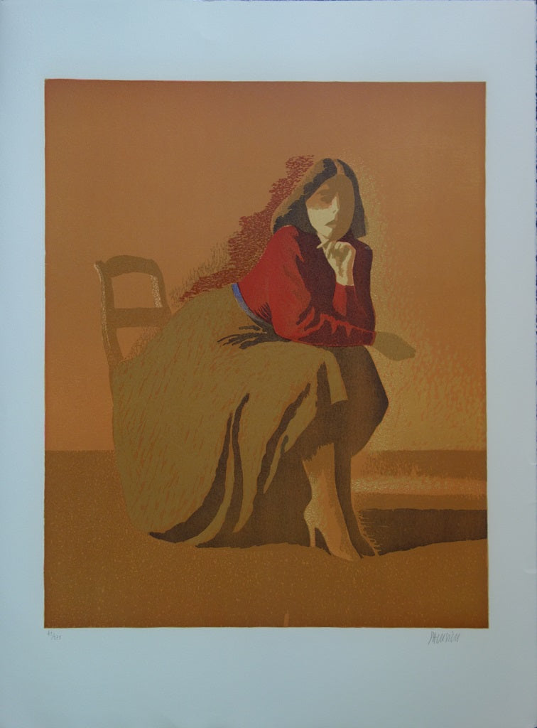 Gilles SACKSICK : Belle Roumaine - Lithographie