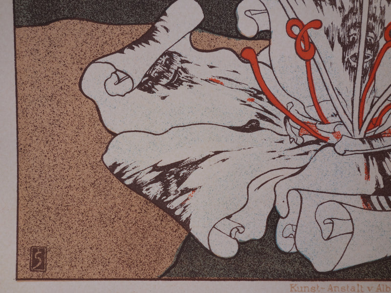 Joseph SATTLER : Pan, 1897 - Affiche (détail)