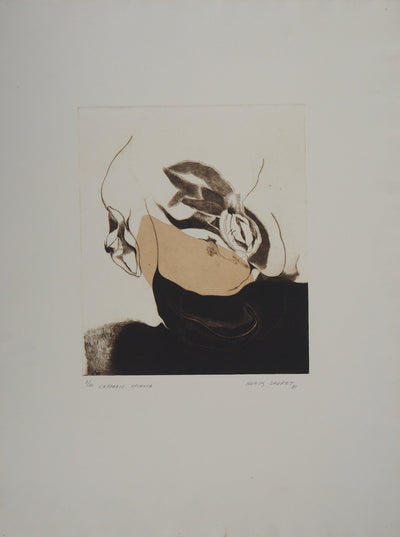 Nunik SAURET : Capparis spinosa, 1981 - Gravure