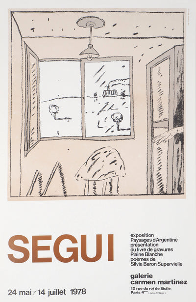 Antonio SEGUI : Vu sur le champs  - Affiche