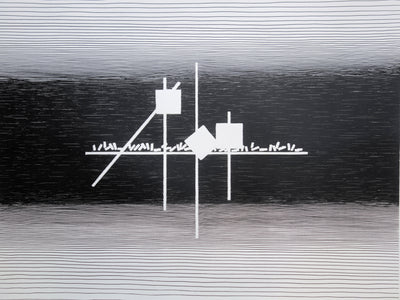 Michel SEUPHOR : Spatiale, Sérigraphie originale (photo de détail 3) - Crédit photo : Galerie Art.Paris