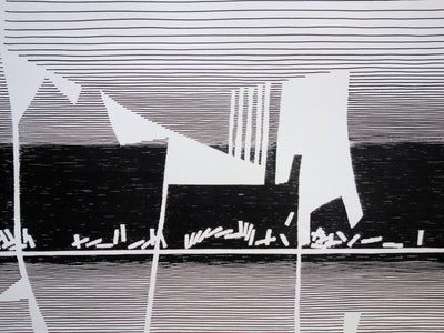 Michel SEUPHOR : Voiles, Sérigraphie originale (photo de détail 4) - Crédit photo : Galerie Art.Paris