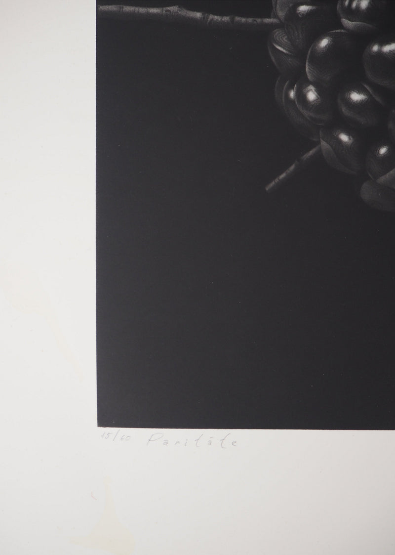 Guntars SIETINS : La châtaigne et la sphère, 2000 - Gravure (détail)