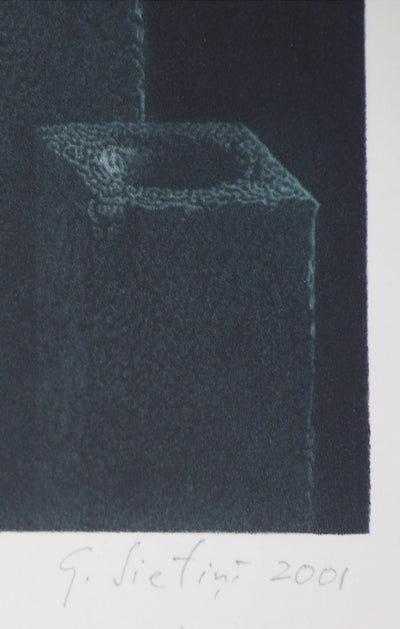 Guntars SIETINS : Elévations, 2001 - Gravure (détail)