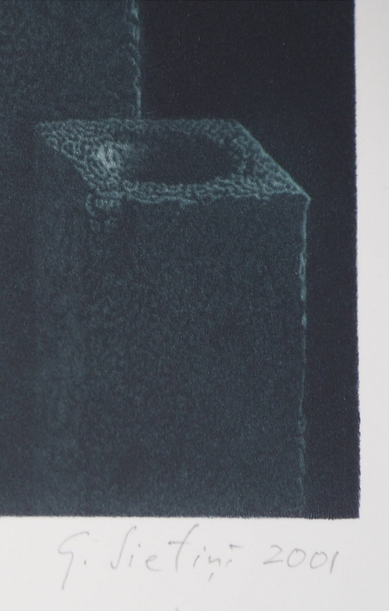 Guntars SIETINS : Elévations, 2001 - Gravure (détail)