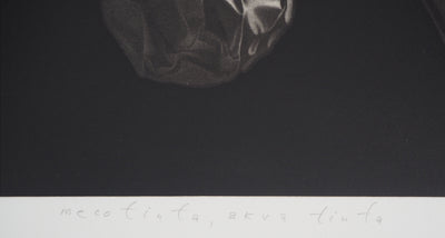 Guntars SIETINS : Les lettres, 2002 - Gravure (détail)