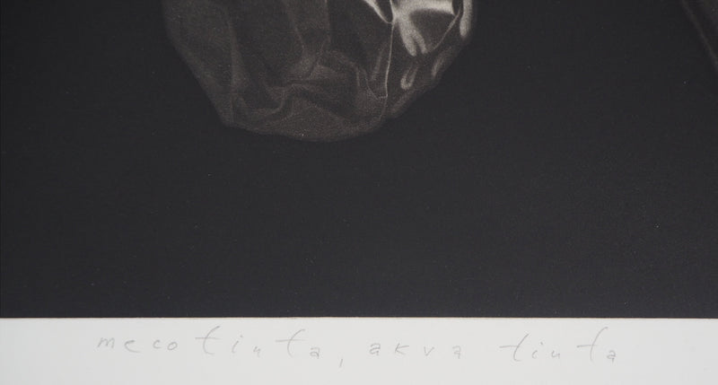 Guntars SIETINS : Les lettres, 2002 - Gravure (détail)